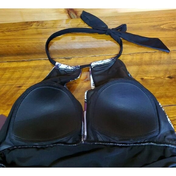 Gloria Vanderbilt 1 piece swimsuit size 10 - Picture 7 of 7